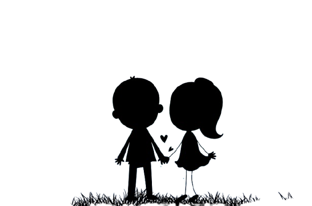 Romantic wedding heart illustration